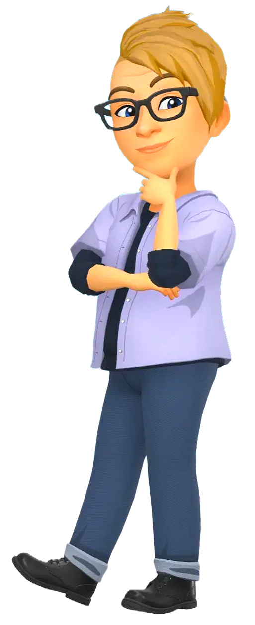 Caricature of Brian, the Veteran Product Leader